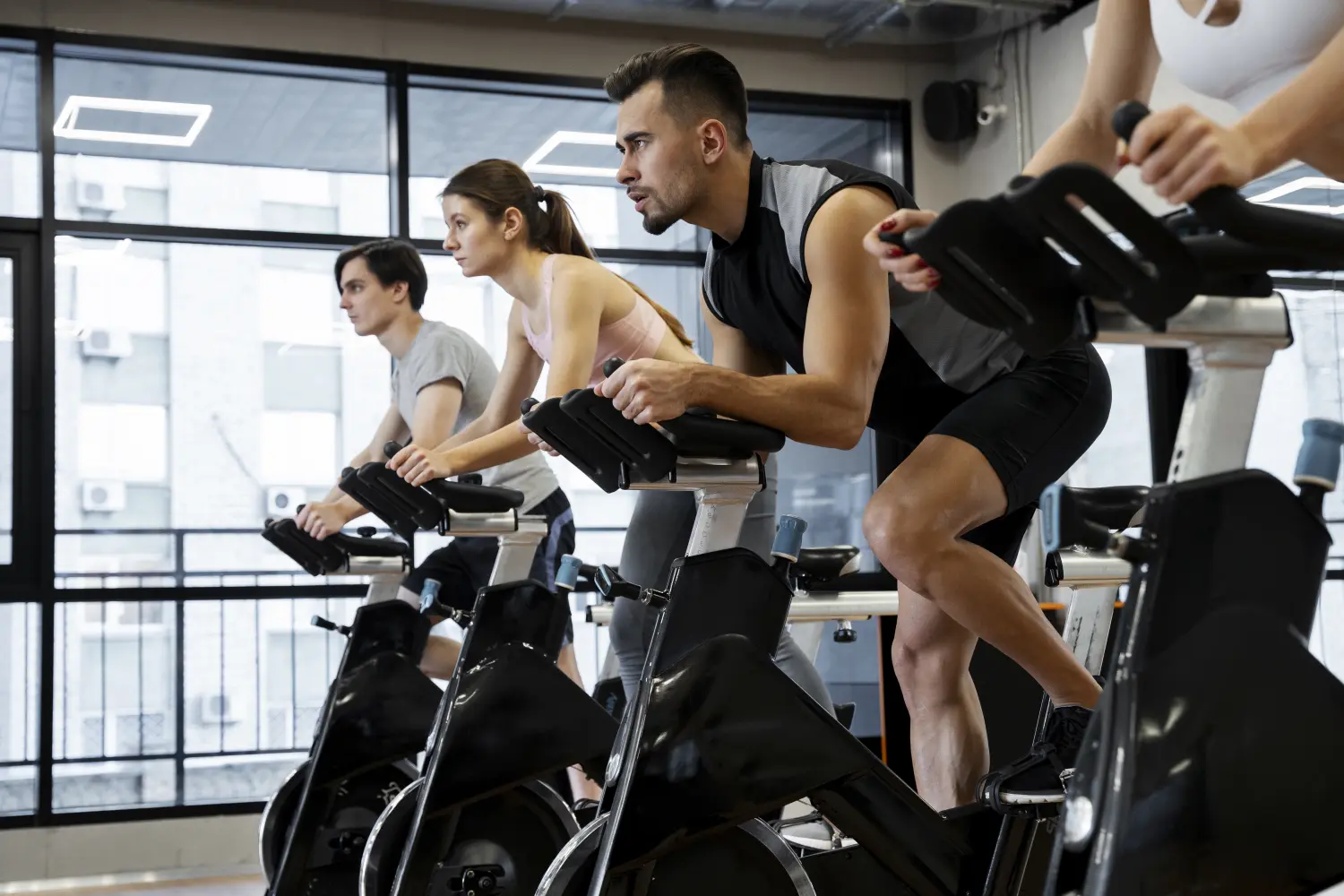 Körperakademie, Nahaufnahme des Fahrradtrainingskonzepts